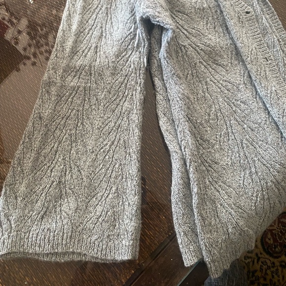 Eileen Fisher Blue and Gray Cardigan Sweater - Picture 7 of 7